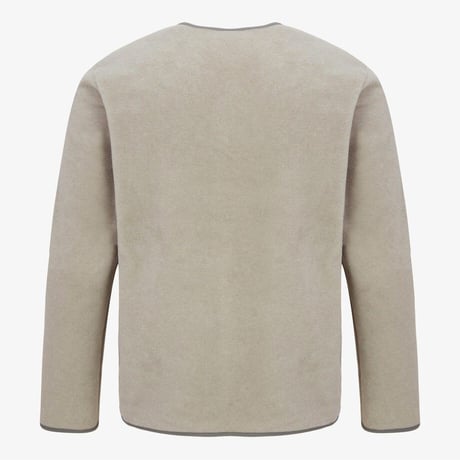 M'S ALBANO FLEECE EX CARDIGAN LIGHT BEIGE NJ4FR60B