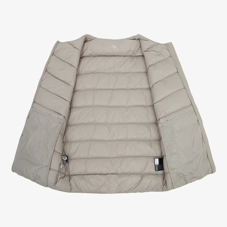M'S POPLAR DOWN CARDIGAN (RDS) GRAYISH BEIGE NJ1DR54C