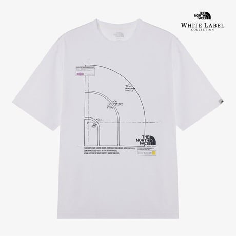 DOME LOGO S/S R/TEE WHITE NT7UR11K
