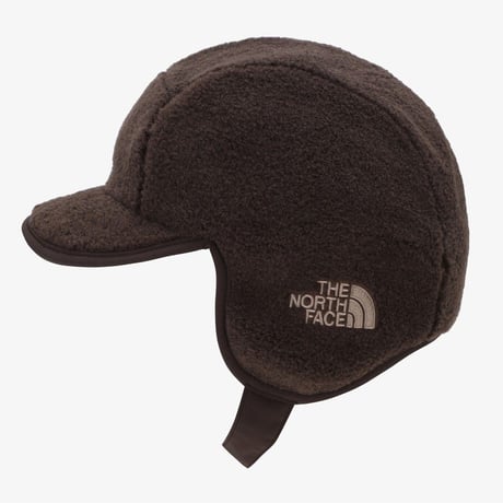 PUFFY FLEECE EARMUFF CAP BROWN NE3CS52L