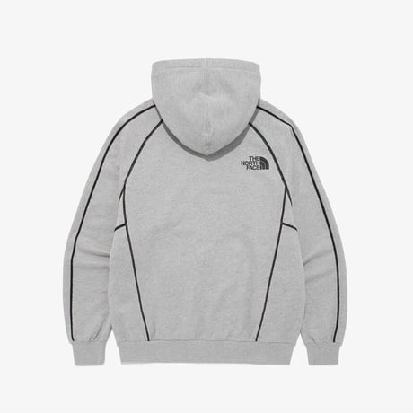DOME LOGO HOOD PULLOVER MELANGE GREY NM5PQ50J