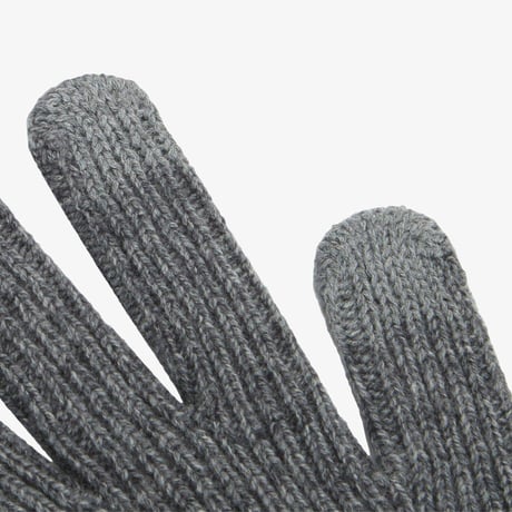 REWOOL KNIT GLOVE DARK GRAY NJ3GS70A