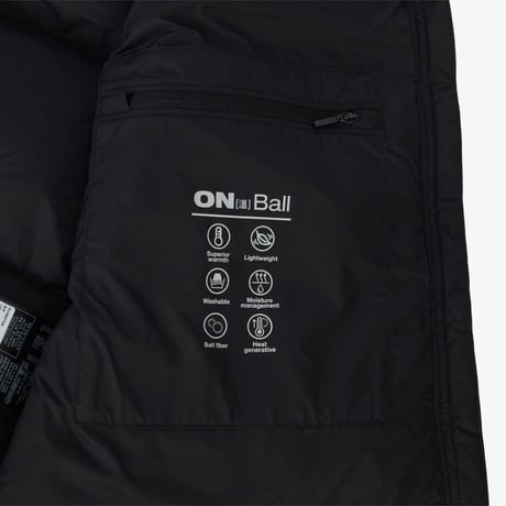 M'S NUPTSE ON VEST BLACK NV3NS70A