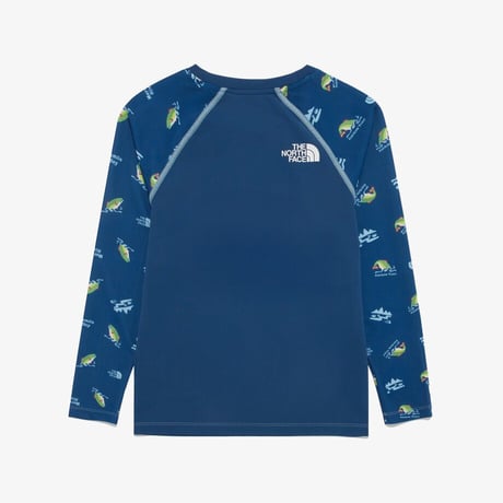 K'S SURFSIDE L/S SET NAVY NT7TR21T