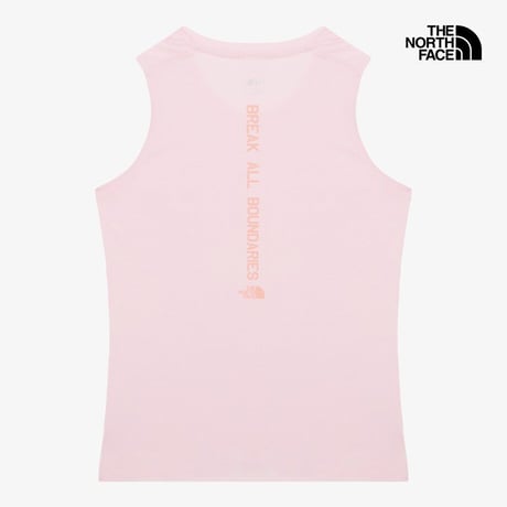 W'S TNF RUN SLEEVELESS SOFT PINK NT7VR03C