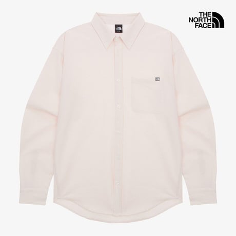 M'S PUMICE L/S SHIRTS LIGHT PINK NH8LR03D