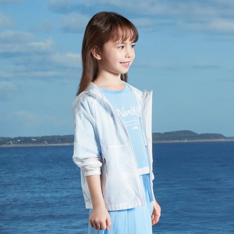 K'S LITTLE GLAMP JACKET WHITE NJ3LR16S