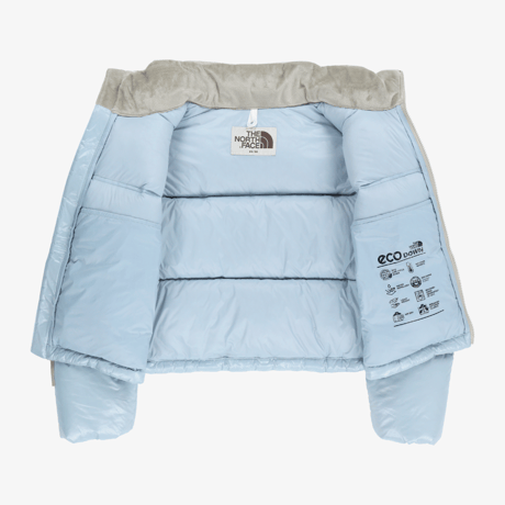 W'S NOVELTY NUPTSE DOWN JACKET (RDS) BABY BLUE NJ1DR85N