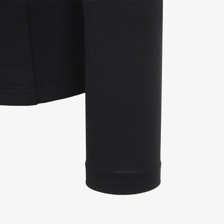 ASCEND L/S ZIP TEE BLACK NT7LS03A