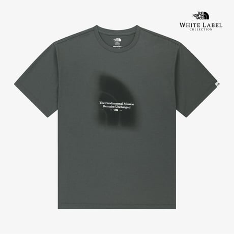 MISTY LOGO S/S R/TEE DARK GRAY NT7UR13K