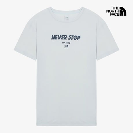 M'S FLEXOR S/S R/TEE LIGHT BLUE NT7UR16B