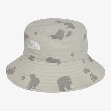 K'S REVERSIBLE BUCKET HAT LIGHT BEIGE NE3HS02T