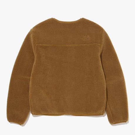W'S CAMPER FLEECE CARDIGAN CAMEL