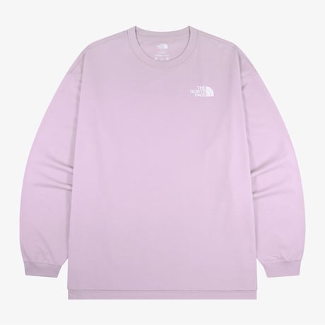 GEODOME L/S R/TEE PALE PINK NT7TS01M
