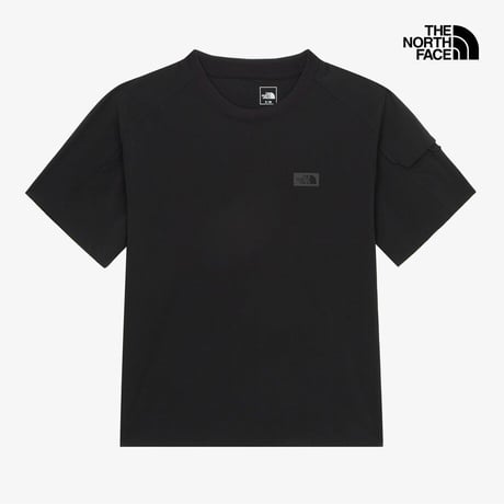W'S FROST S/S R/TEE BLACK NT7UR35D
