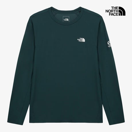【SUMMIT SERIES】M'S MERAPEAK L/S R/TEE PINE NT7TS10C
