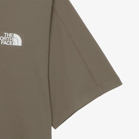 AIRLOX S/S R/TEE BEIGE BROWN NT7UR18D