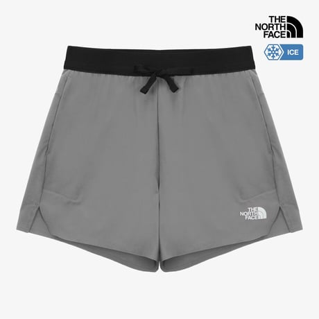 W'S PACE-ON 4" SHORTS COOL GRAY NS6NS39C
