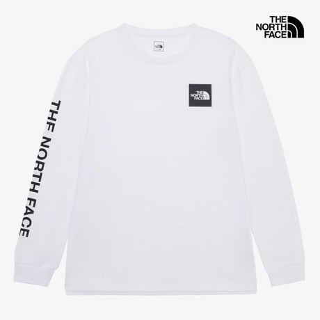 TNF CORE EX L/S R/TEE WHITE NT7TR59B