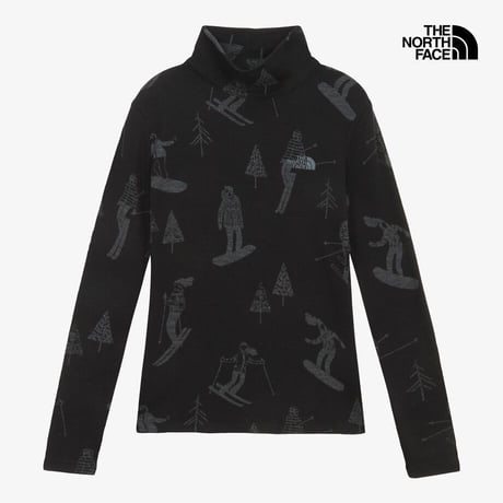 W'S VAIL TURTLE NECK BLACK NT7AR89A
