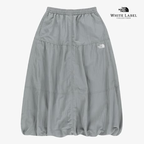 W'S BALLOON SKIRT LIGHT GRAY NK6NR80