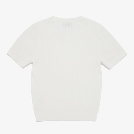 W'S HOLIDAY S/S SWEATER IVORY NT7AR30A