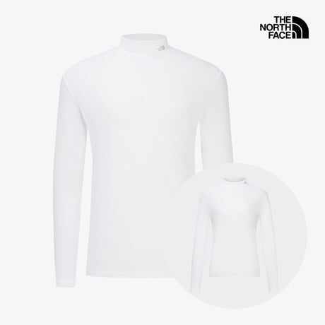VAIL L/S TURTLE NECK WHITE NT7XR69B