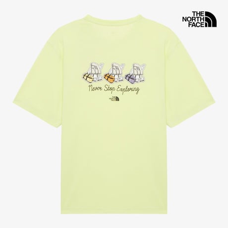 M'S CAMPDAY S/S R/TEE YELLOW LIME NT7UR09D