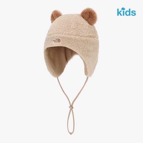 K'S ANI-MATE EARMUFF BEANIE BEIGE NE3BS54S