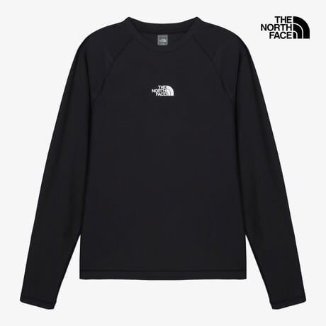 M'S ESSENTIAL L/S RASHGUARD BLACK NT7TS05A