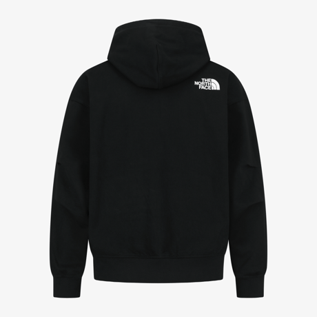 WL HOOD ZIP UP BLACK NJ5JS01J
