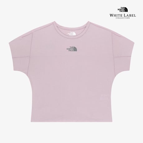 W'S DASH S/S R/TEE PINK NT7UR38K
