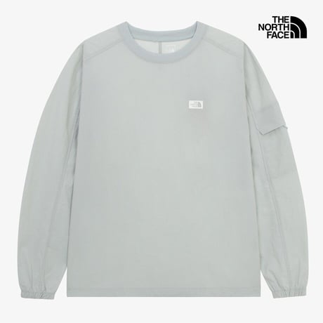 M'S FROST L/S R/TEE COOL GRAY NM5MR02C