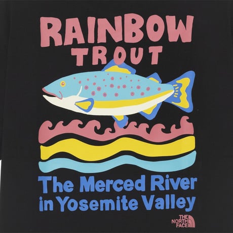 RIVER MATE S/S R/TEE BLACK NT7UR12J