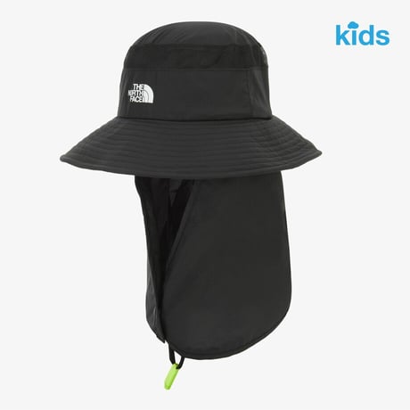 K'S LIGHT SUNSHIELD HAT BLACK NE3HR02R