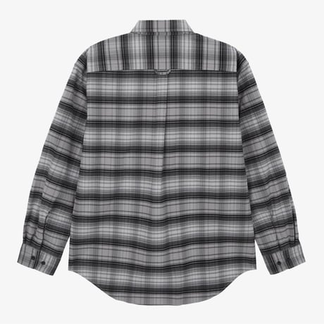 M'S EVERPEAK L/S SHIRTS CHARCOAL NH8LS50B