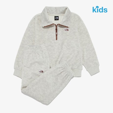 K'S BUMPY SWEAT SET OATMEAL NM5MR61S