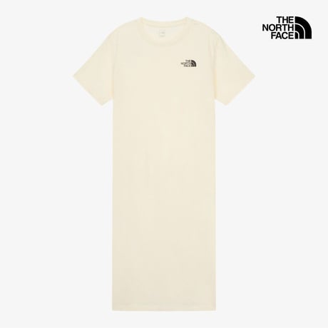 W'S ANYTIME MAXI DRESS CREAM NT7ZR40D