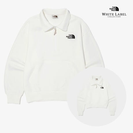 COMFY HALF ZIP SWEATSHIRTS IVORY NM5MQ01K