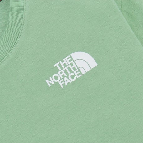 K'S TNF HANGEUL S/S R/TEE 2 PISTACHIO GREEN NT7UR29T