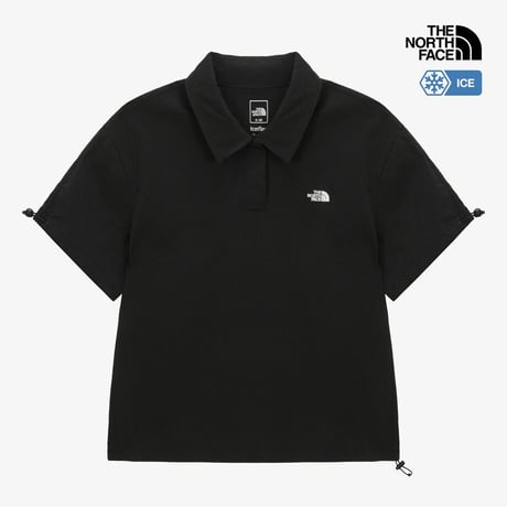 W'S FROST S/S POLO BLACK NT7PS45A