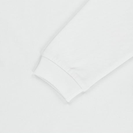 K'S GO-TO L/S R/TEE WHITE NT7TS01S