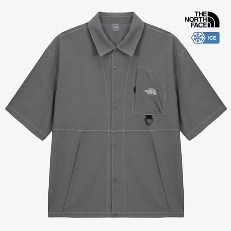 PEAKHILL S/S SHIRTS COOL GRAY NH8SS01B