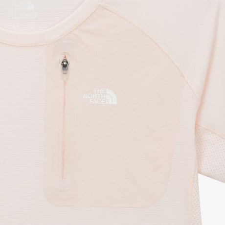 W'S VANE S/S R/TEE PASTEL PINK NT7US36B