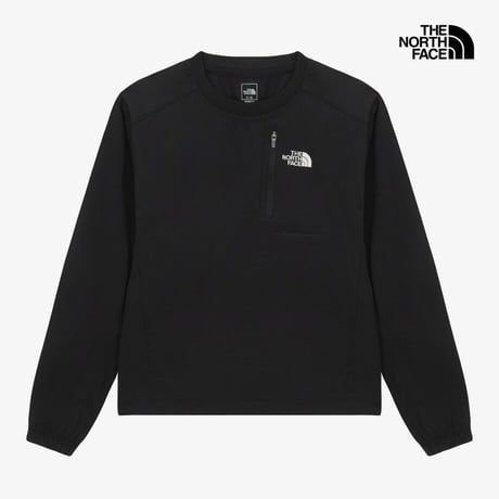 W'S WINDEN L/S R/TEE BLACK NT7TS39A