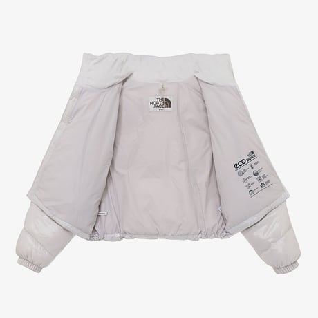 W'S WAVE RDS DOWN JACKET ICE GRAY NJ1DQ82L