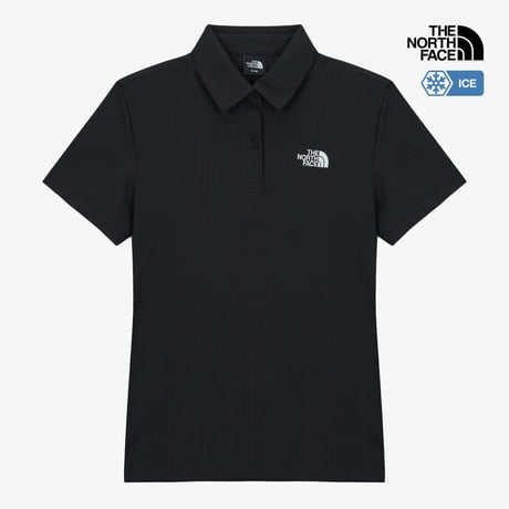 W'S SWING S/S POLO BLACK NT7PS31C
