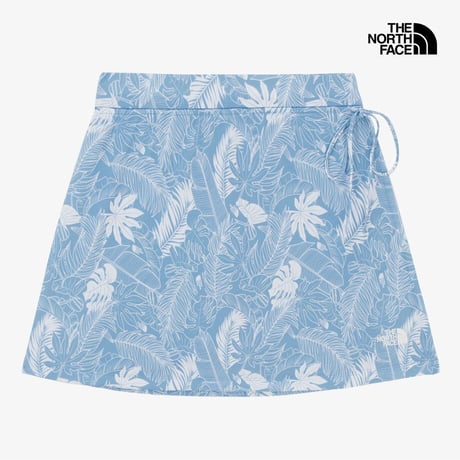 W'S WAVEY WRAP SKIRT SKY BLUE NK6KR30C