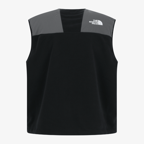LINE-X FLEECE VEST BLACK NV4FR50J