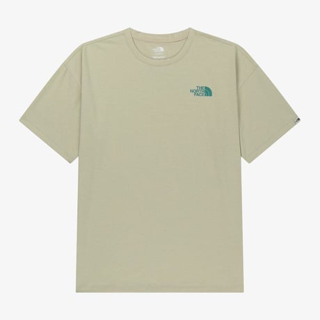 COLOR PEAK EX S/S R/TEE LIGHT BEIGE NT7US22L